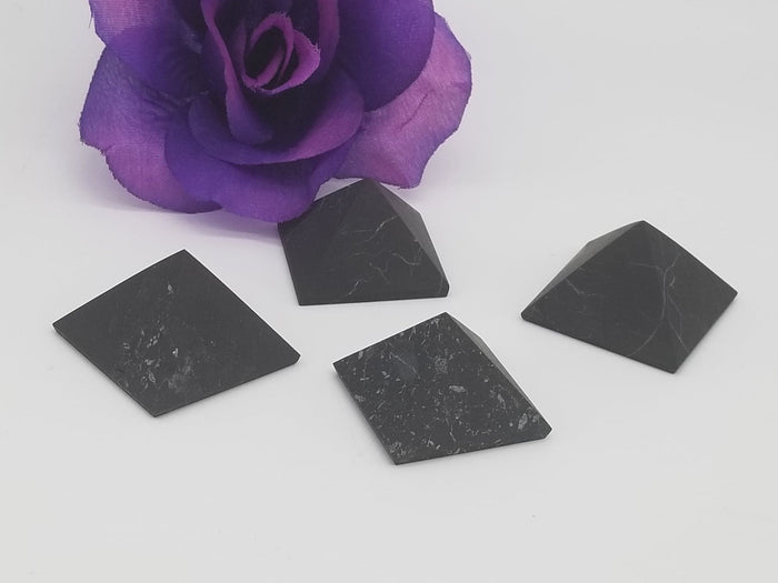 1" Shungite Pyramid (Unpolished)