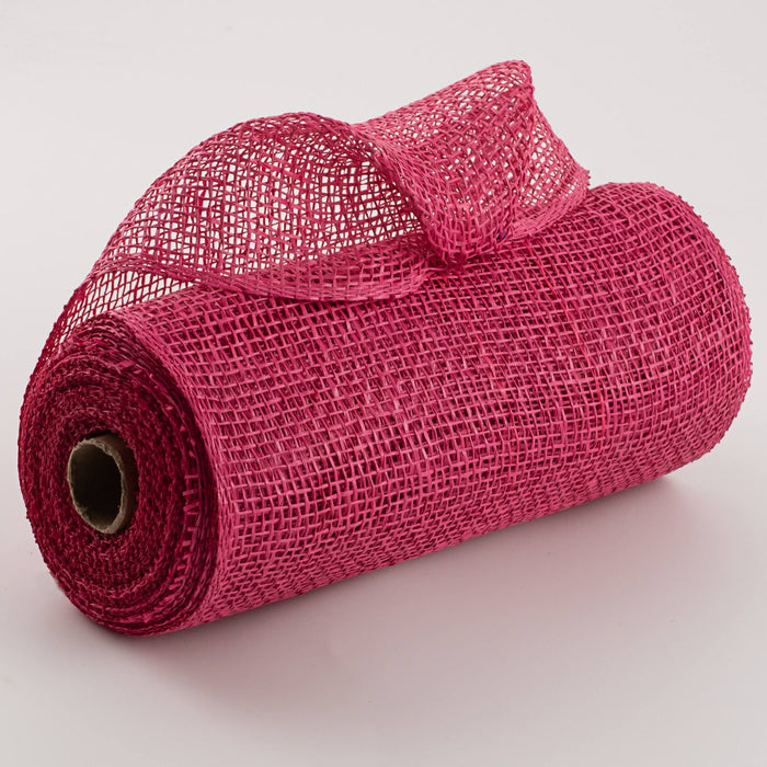 10" Pink Woven Paper Mesh