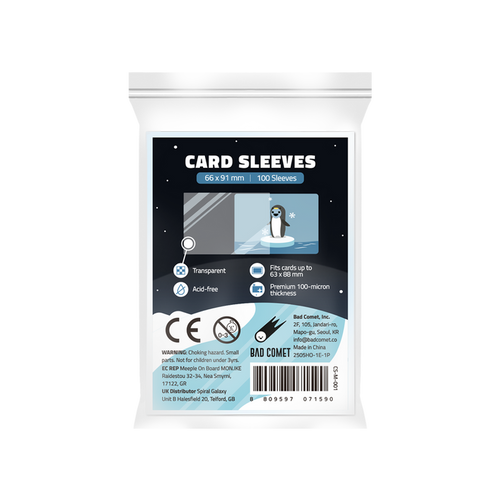 100 Standard Card Sleeves