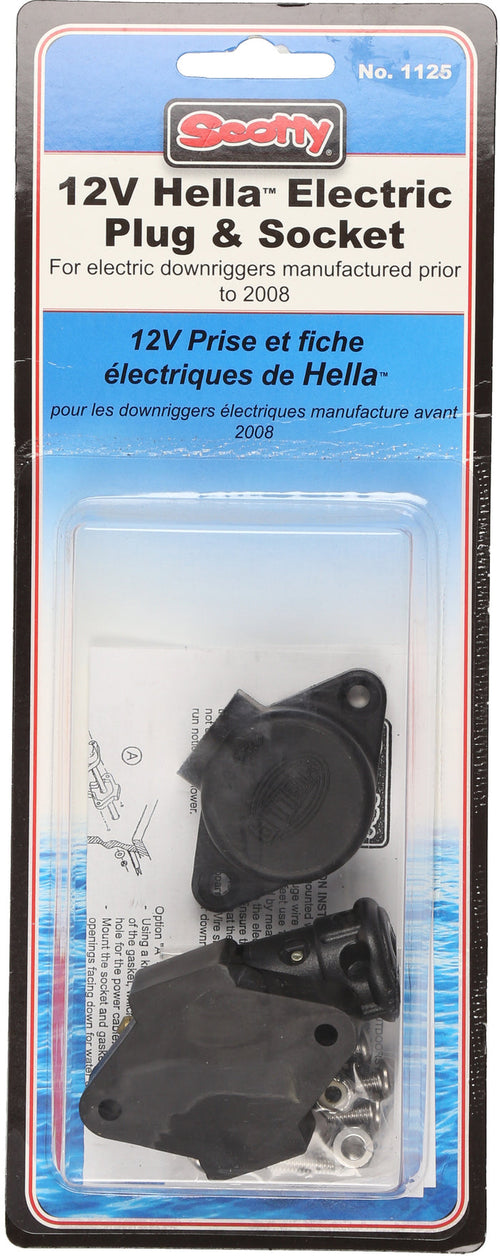 12V Hella Electric Plug and Socket