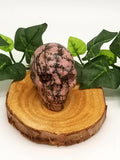 2" Rhodonite Crystal Skull