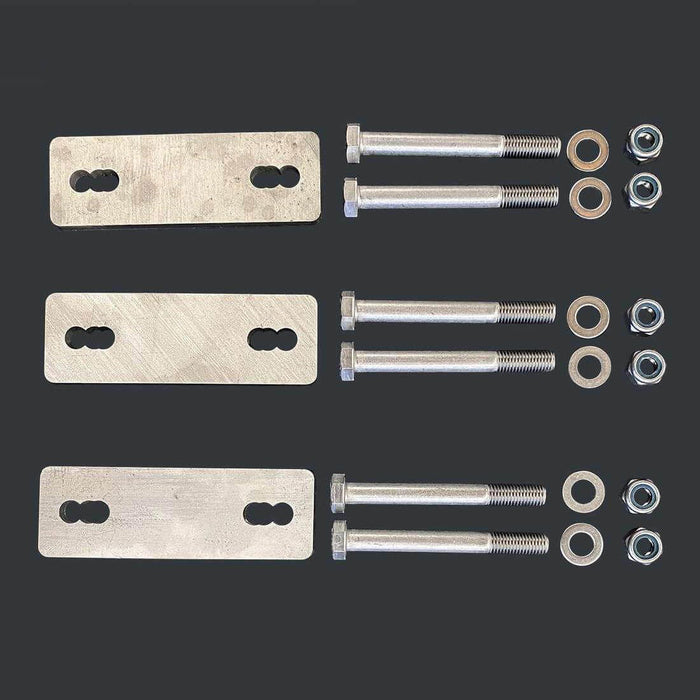 3 brackets for square post - Milcotec