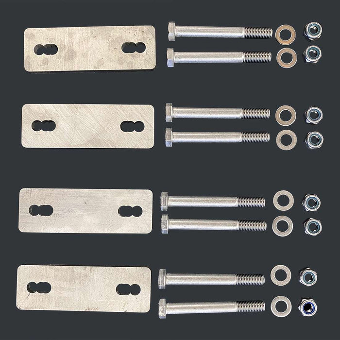 3 brackets for square post - Milcotec