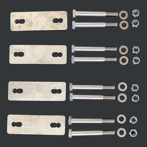 3 brackets for square post - Milcotec