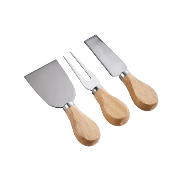 3 piece cheese knife set