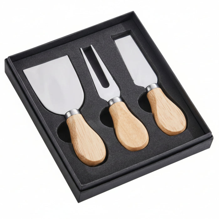 3 piece cheese knife set