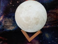 3D Printed Moon Lamps