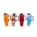 40 oz Stainless-Steel Insulated Seasonal Cups - 12 Pieces Per Retail Ready Display 88572 - NOVELTY INC WHOLESALE