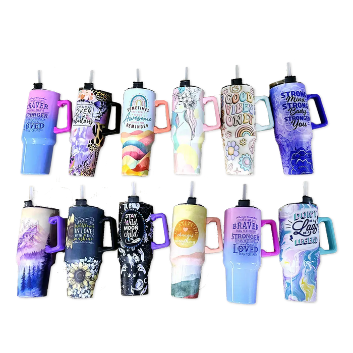 Insulated Drinkware Assortment Floor Display - 26 Pieces Per Retail Ready Display 88582 NOVELTY INC