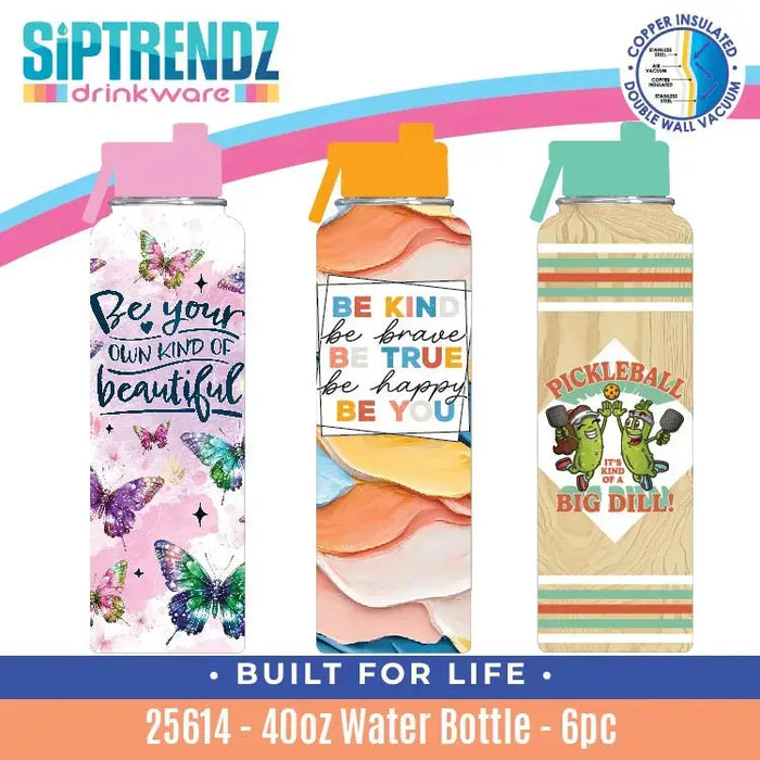 Insulated Drinkware Assortment Floor Display - 26 Pieces Per Retail Ready Display 88582 NOVELTY INC