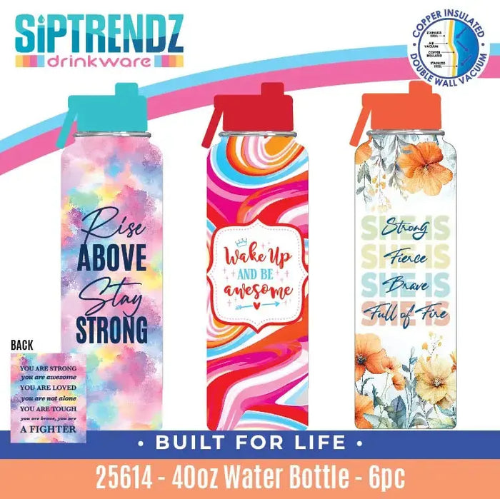 Insulated Drinkware Assortment Floor Display - 26 Pieces Per Retail Ready Display 88582 NOVELTY INC