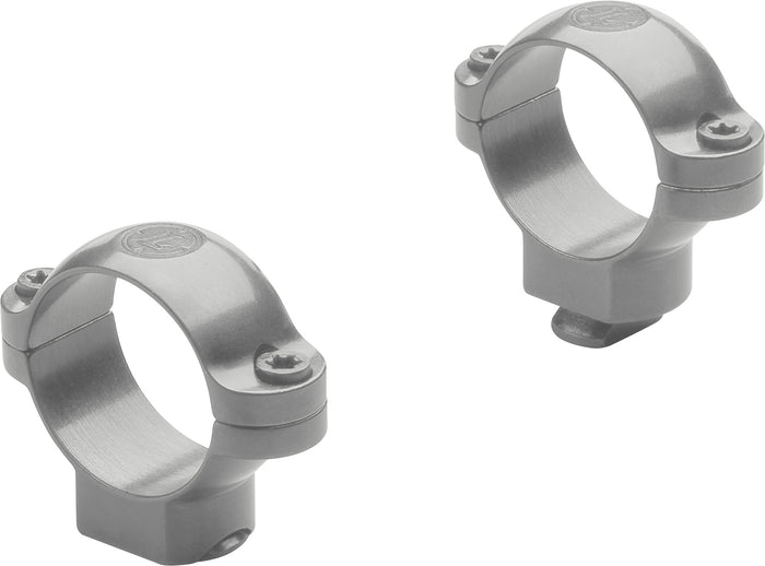 .900 Scope Rings - High - Silver -  30 mm