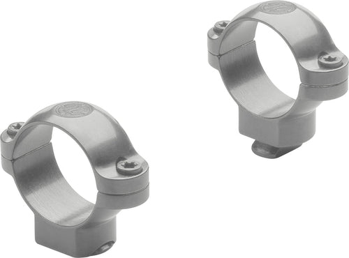 .900 Scope Rings - High - Silver -  30 mm