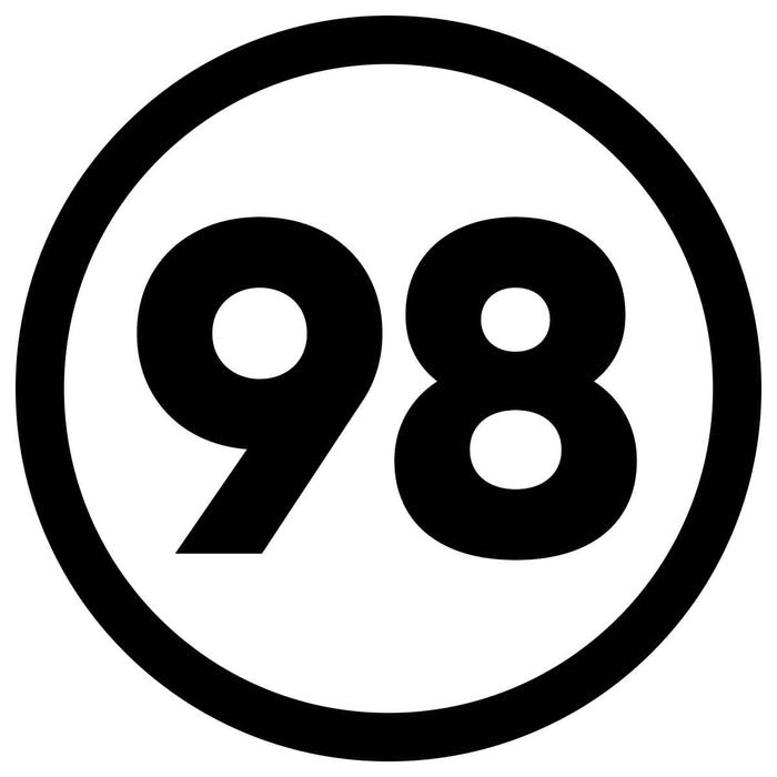 98 Sticker Auto 10 cm