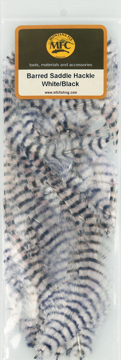 Barred Saddle Hackle