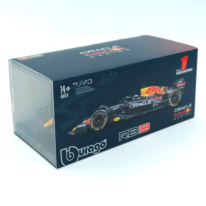Bburago Oracle Red Bull Racing RB18 Max Verstappen 2022 Schaalmodel 1:43