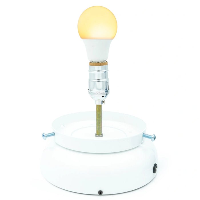 Benzinepomp Globe Logo Wit - Gulf