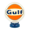 Benzinepomp Globe Logo Wit/Blauw - Gulf