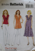 Butterick B5484 Misses Top Tunic Dress Uncut Sewing Pattern