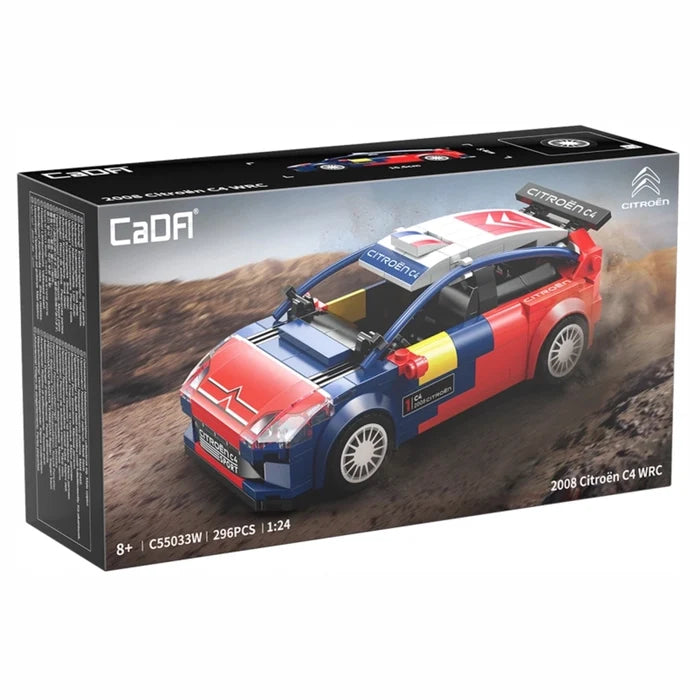 CaDA 2008 Citroën C4 WRC 1:24 - Bouwset Auto | C55033W