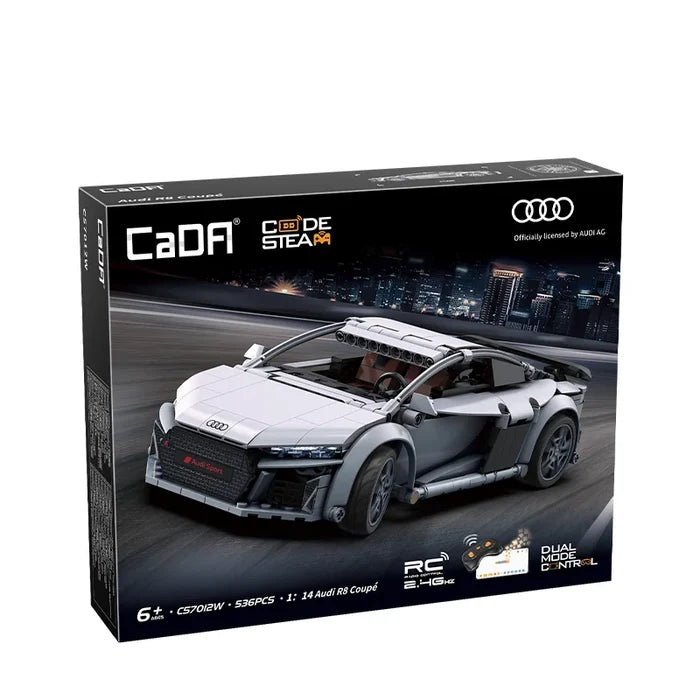 CaDA Audi R8 Coupé 1:14 - Bouwset Auto | C57012W