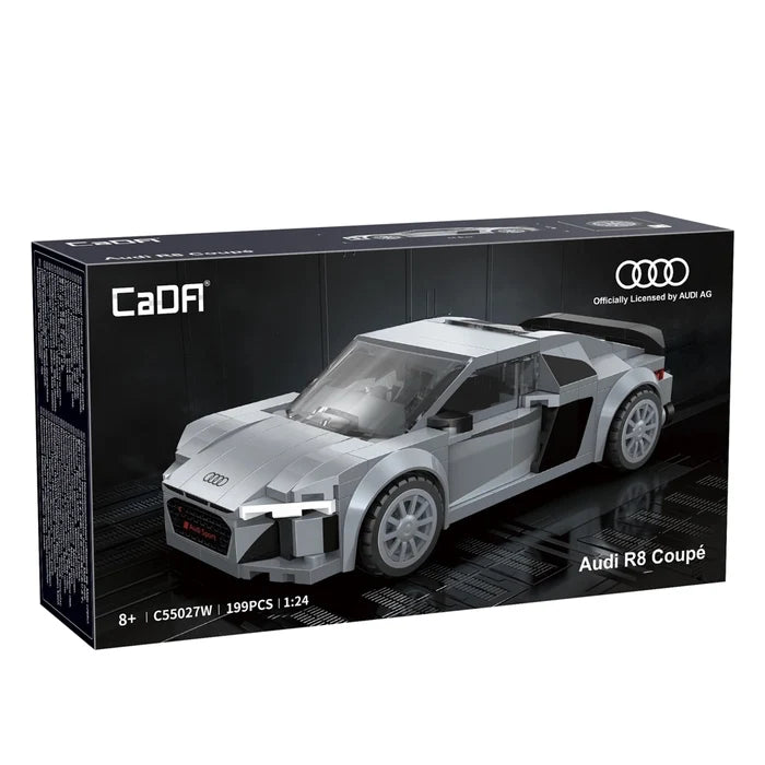 CaDA Audi R8 Coupé 1:24 - Bouwset Auto | C55027W
