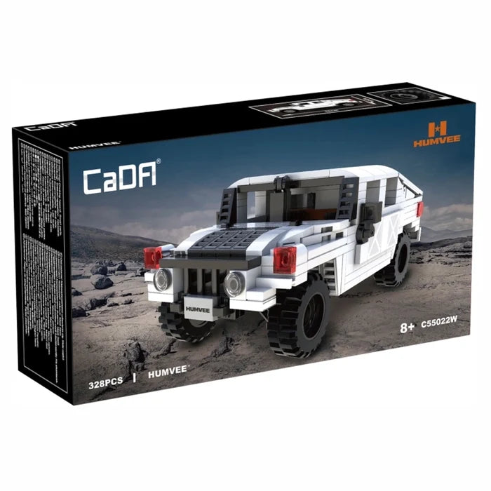 CaDA Humvee Off Road Truck 1:24 - Bouwset Auto | C55022W
