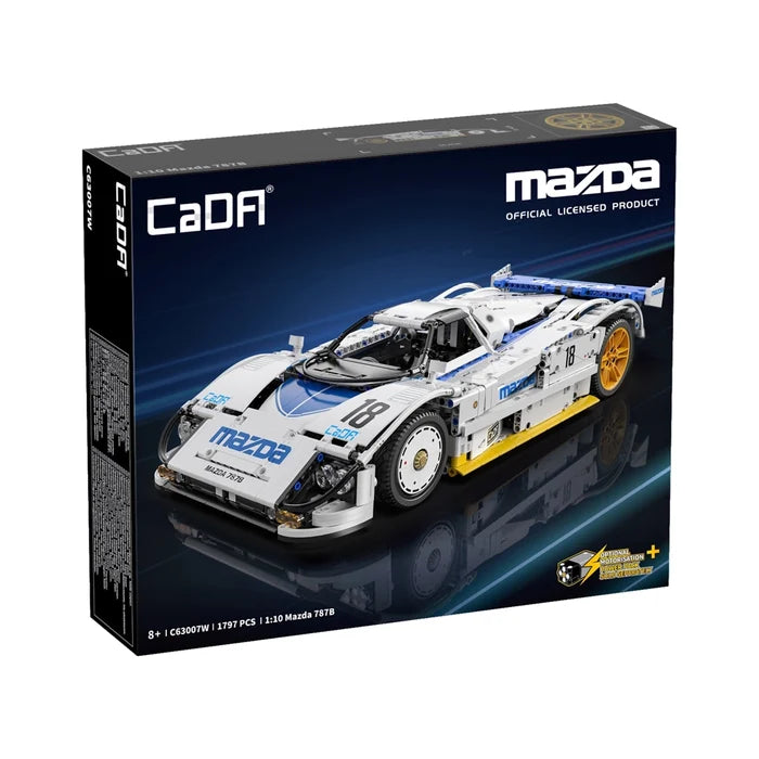 CaDA Mazda 787B 1:10 - Bouwset Auto | C63007W