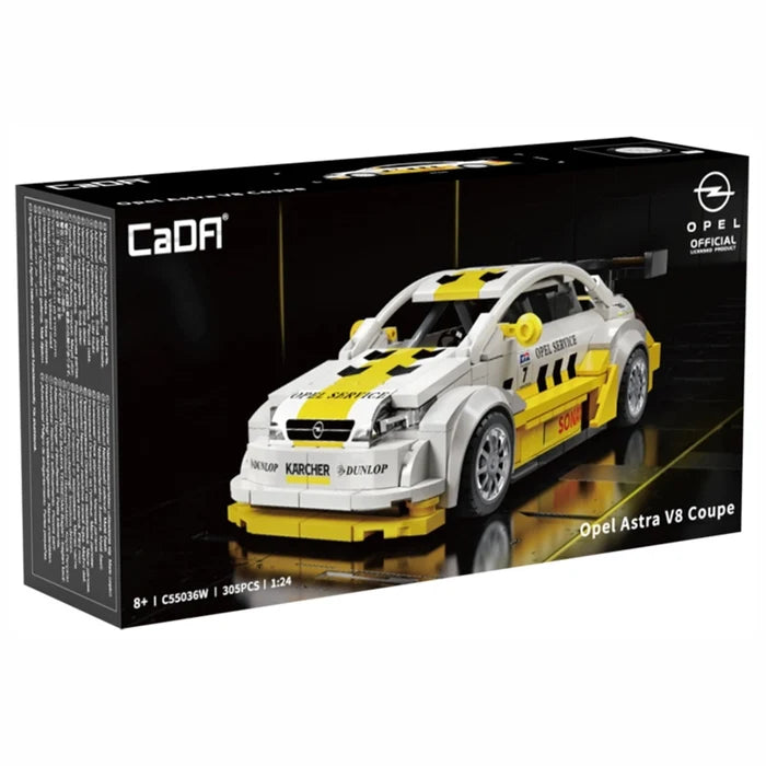 CaDA Opel Astra V8 Coupe 1:24 - Bouwset Auto | C55036W
