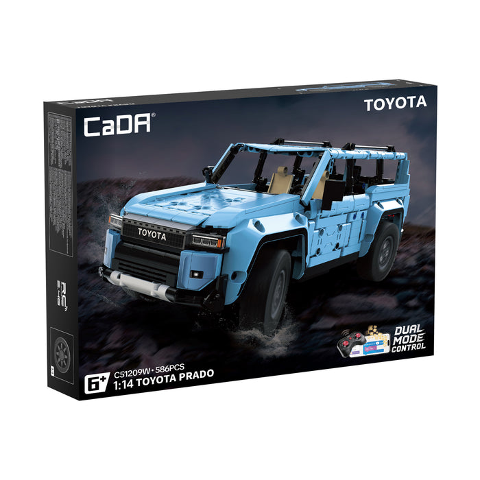 CaDA Toyota Prado 1:14 - Bouwset Auto | C51209W