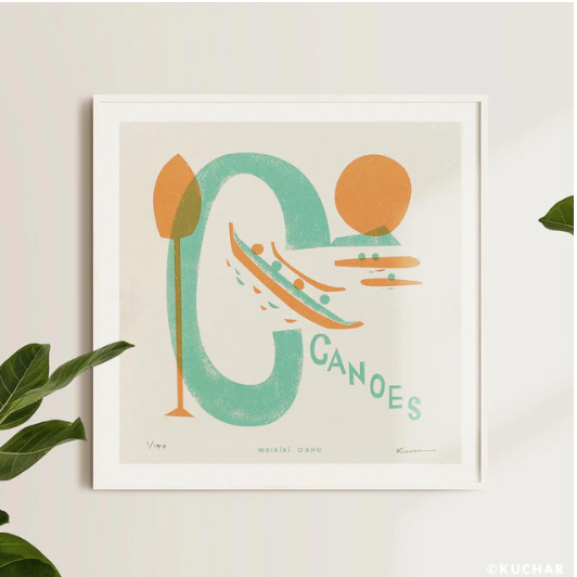 Canoes Waikiki - "C"