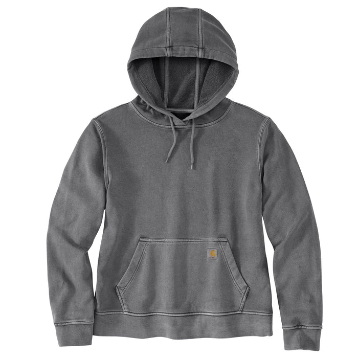 Carhartt Women's Garment Dye French Terry Hoodie Sweatshirts & Hoodies Carhartt Shadow 2XL Reg