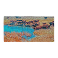 Cattails, Cattle and Sage Beach Blanket