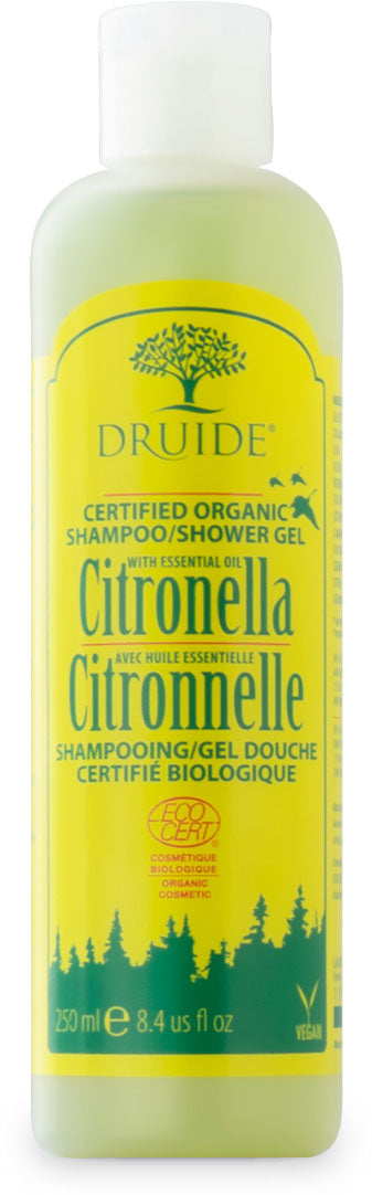Citronella 2-in-1 Shampoo and Shower Gel - 250 ml