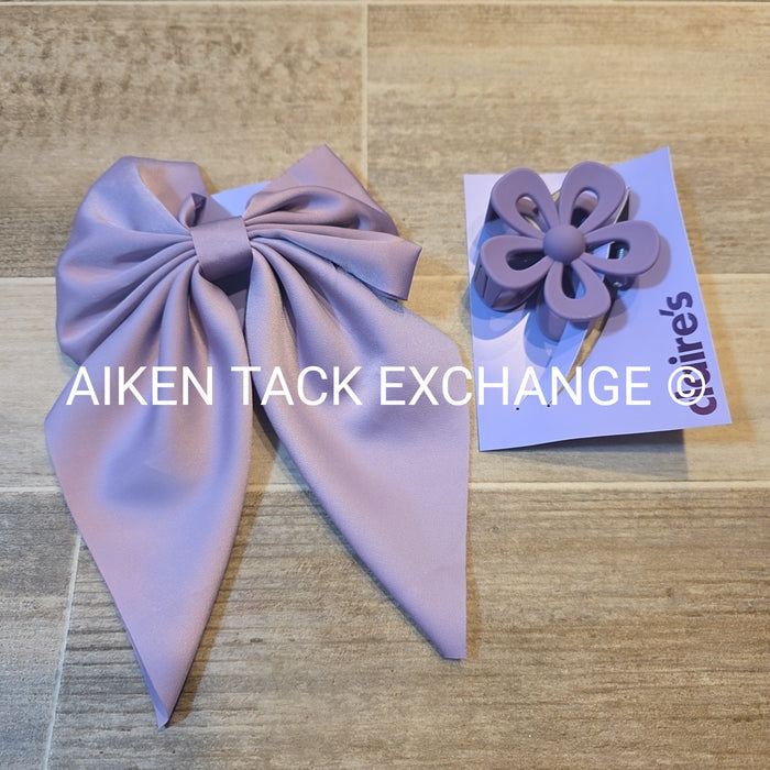 Claire's Hair Bundle - 1 Claw Clip, 1 Hair Clip