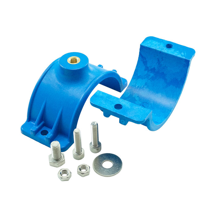 Clamp on bracket - 4'' moulded - Milcotec