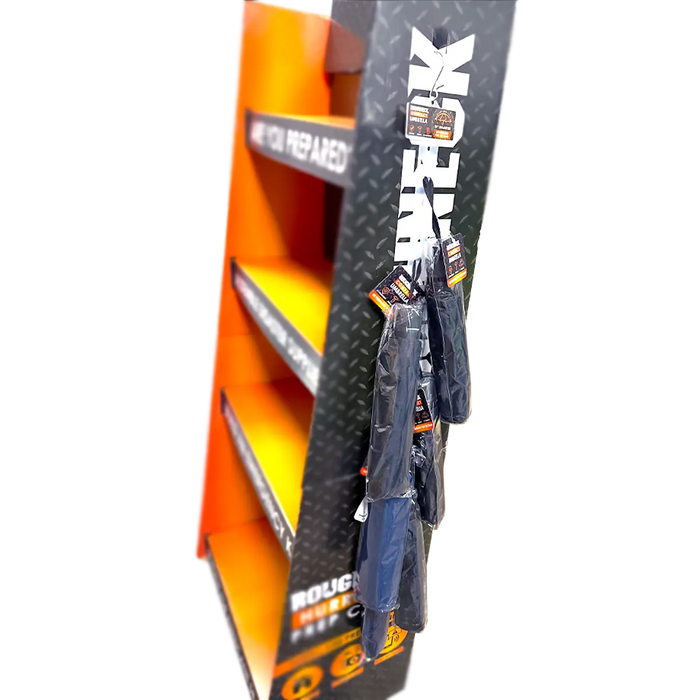 Compact Umbrella Merchandising Strip - 6 Pieces Per Retail Ready Display 25901 - NOVELTY INC WHOLESALE