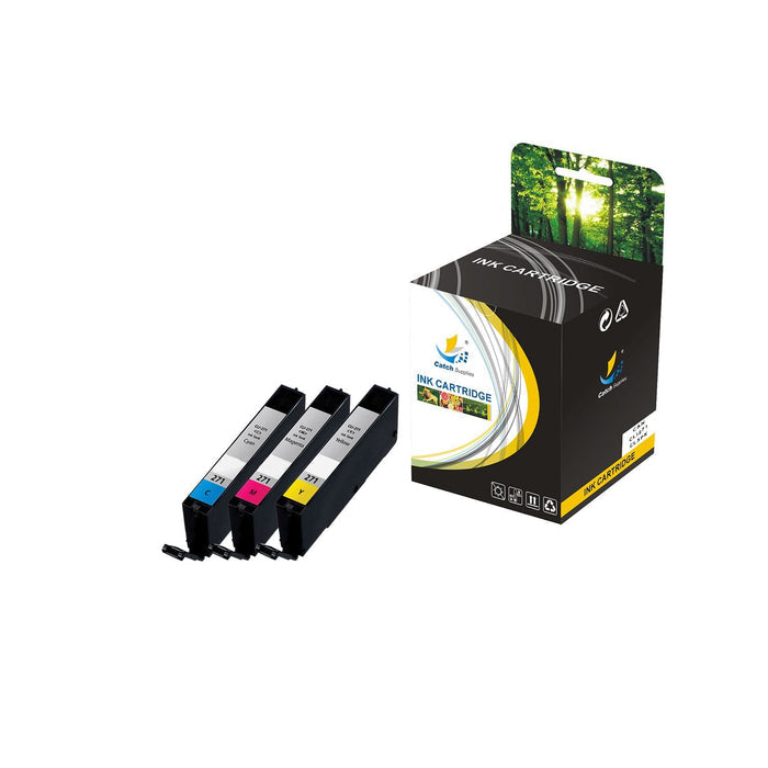 Compatible 3 Color Pack Canon CLI271 High Ink Cartridge