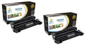 Compatible 3 Pack Brother TN850 DR820 Drum and Toner Cartridge