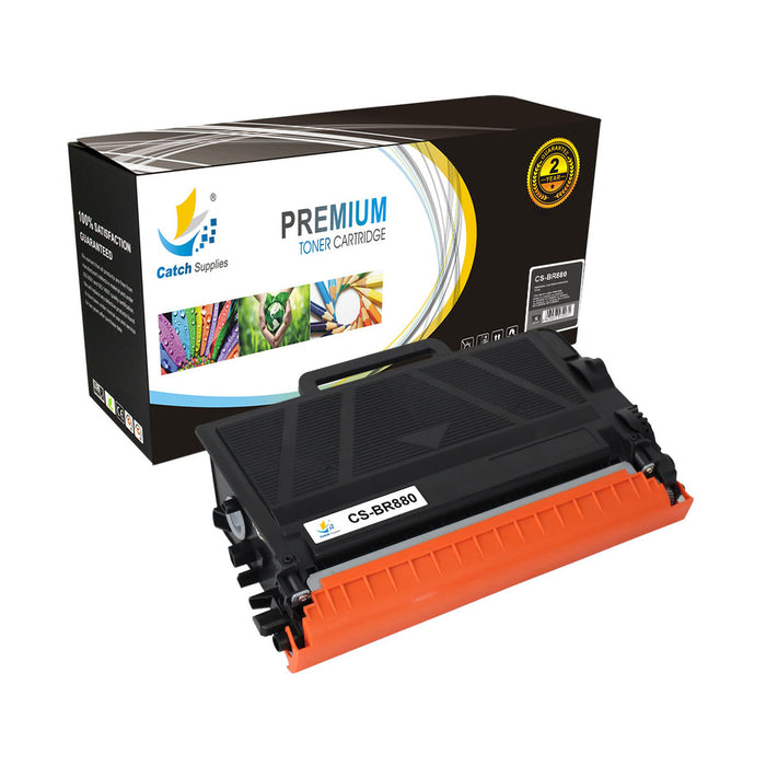 Compatible 3 Pack Brother TN880 Black High Yield Toner Cartridge