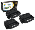 Compatible 3 Pack HP 87X CF287X Black High Yield Toner Cartridge