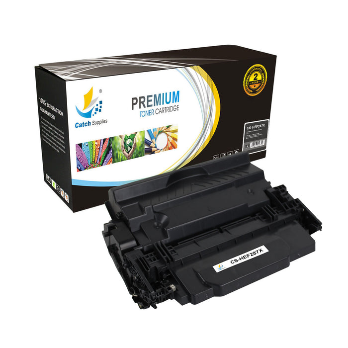 Compatible 3 Pack HP 87X CF287X Black High Yield Toner Cartridge
