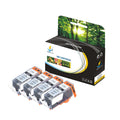 Compatible 4 Pack Canon PGI 220 Black Standard Yield Ink Cartridge