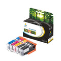 Compatible 5 Combo Pack Canon PGI 250 High Yield Ink Cartridge