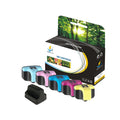 Compatible 6 Combo Pack HP 02 Standard Yield Ink Cartridge