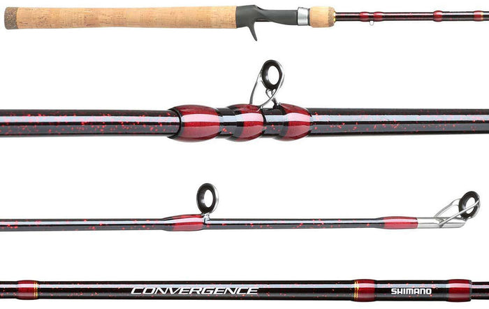 Convergence D Baitcasting Rod - 4 pcs