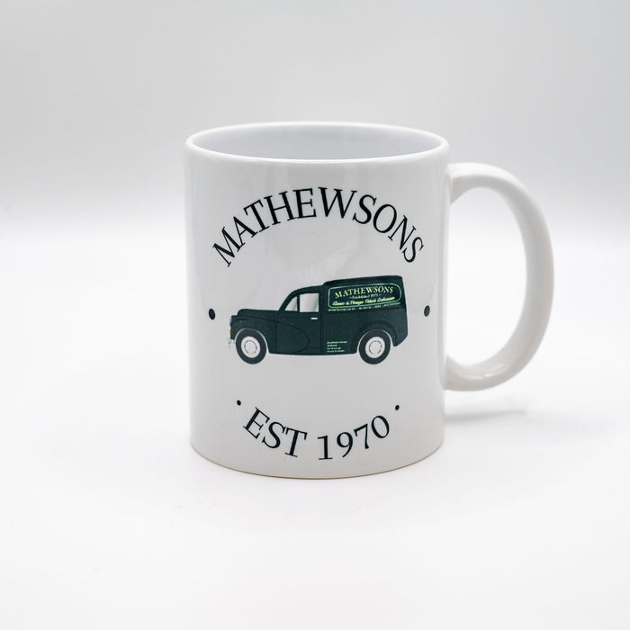 Derek's Moggy Van Mug