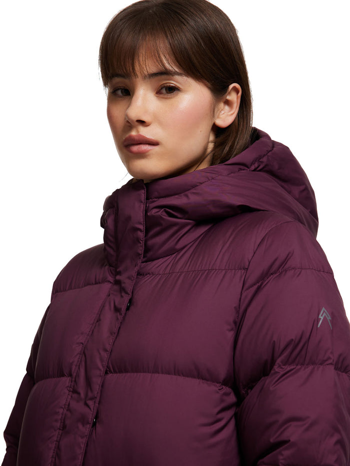 Elka Long Down Winter Jacket - Women's