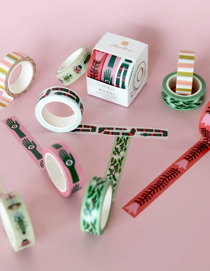 Entomologist Garden Washi Tape Set