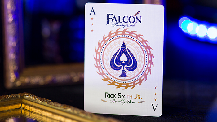 Falcon Throwing Cards by Rick Smith Jr. and De'vo